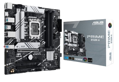 MB ASUS B760M-A LGA 1700 4DIMMs DDR5 4800MHZ HDMI DP