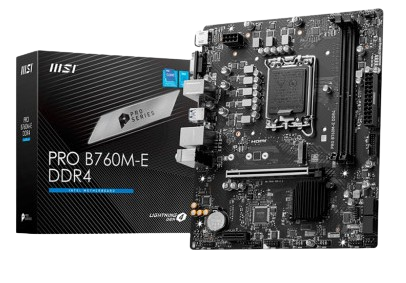 7378 MB MSI B760M-E LGA 1700 2DIMMs DDR4 4800MHZ HDMI DP