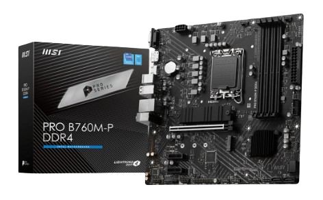MB MSI, B760M-P LGA 1700 4DIMMs DDR4 HMDI DP