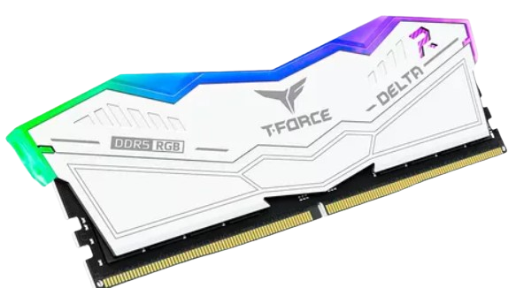 MEMORIA RAM T-GROUP DELTA WHITE RGB 16GB DDR5 6000MHZ