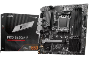 MB MSI AMD AM5 PRO B650M P S/V/L DDR5 4 DIMM