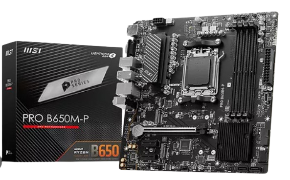 7444 MB MSI AMD AM5 PRO B650M P S/V/L DDR5 4 DIMM