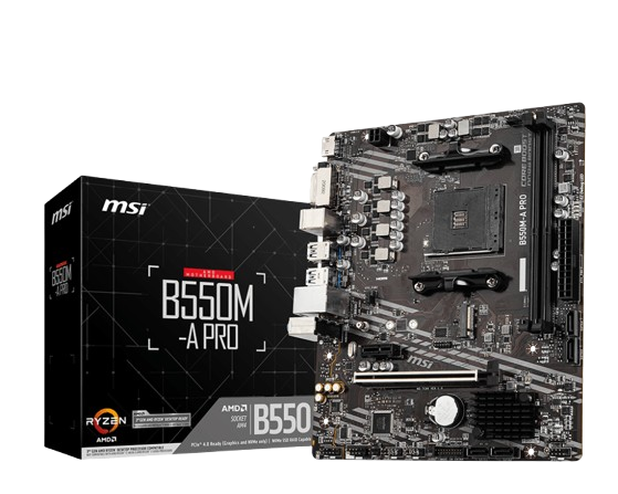 MB MSI B550M-A PRO S/V/L DDR4