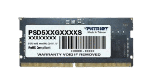 MEMORIA RAM PATRIOT SIGNATURE 8GB 4800MHZ DDR5 LAPTOP