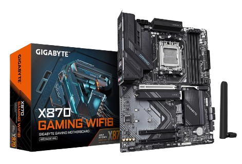 MB GIGABYTE GAMING, X870 WIFI6 Y BT ATX