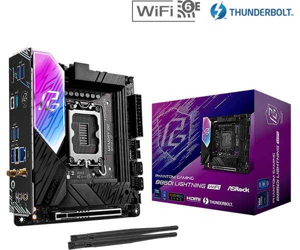 MB ASROCK B860i LIGHTNING WIFI INTEL LGA 1851