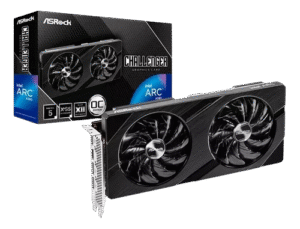 TARJETA DE VIDEO ASROCK INTEL ARC A580 CHALLENGER OC 8GB GDDR6