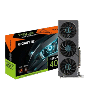 TARJETA DE VIDEO GIGABYTE RTX 4060 8GB EAGLE 3 FANS GDDR6