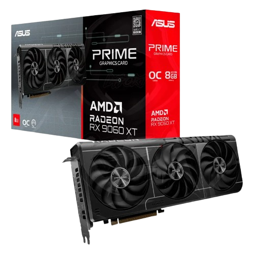 TARJETA DE VIDEO RX 9060XT 8GB ASUS PRIME GDDR6