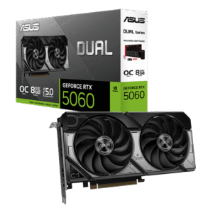 TARJETA DE VIDEO ASUS DUAL OC RTX 5060 8GB GDDR7 OC